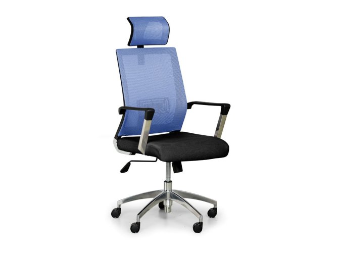 kancelarske kreslo elite net modra cerna 13155