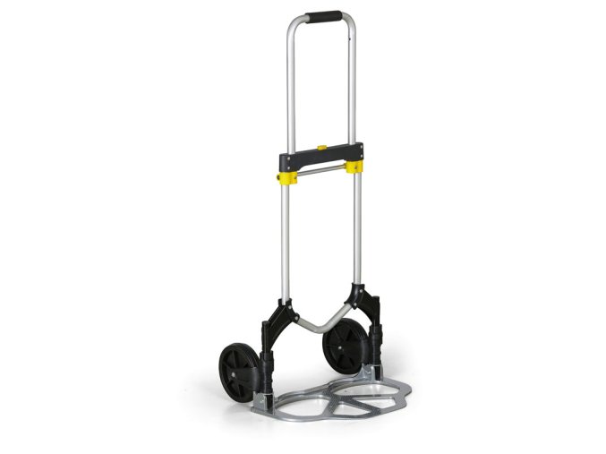 Skládací hliníkový rudl, nosnost 100 kg, plná kola