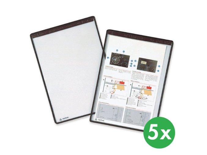 Kapsa s magnetickým pruhem, A4 na výšku