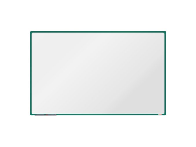 bila magneticka popisovaci tabule boardok 2000 x 1200 mm zeleny ram 14846