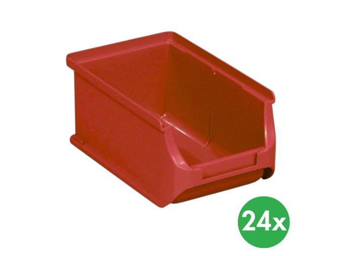 plastove boxy plus 2 102 x 160 x 75 mm cervene 24 ks 115179