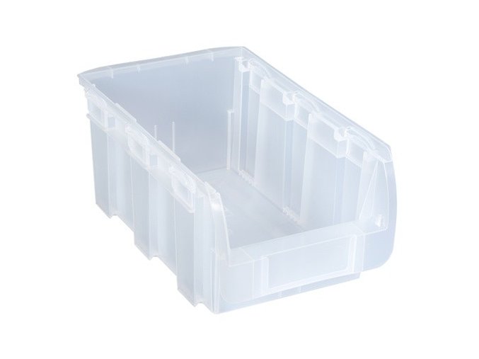 Plastový box COMPACT, 210 x 350 x 150 mm, průhledný