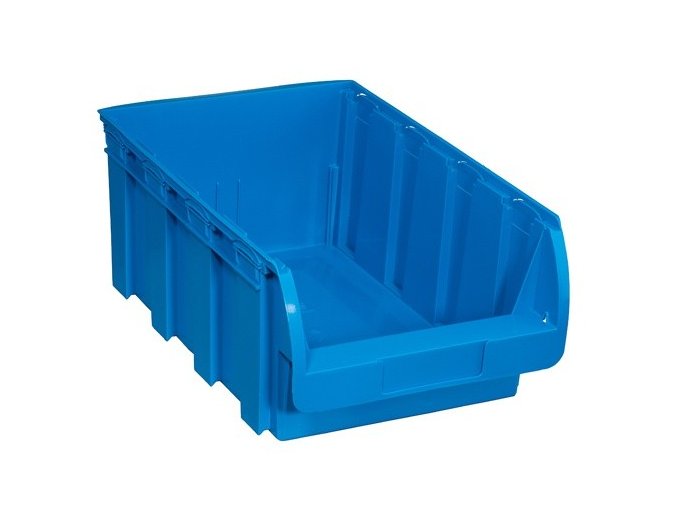 Plastový box COMPACT, 316 x 500 x 200 mm, modrý