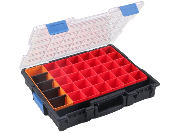 profesionalni kufry na drobne dily 31 krabicek 15201