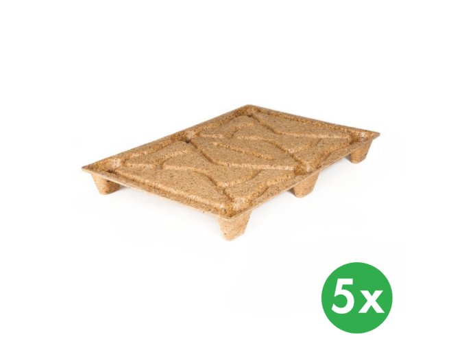 Palety INKA 1200 x 800 x 120 mm, 250 kg, 5 ks