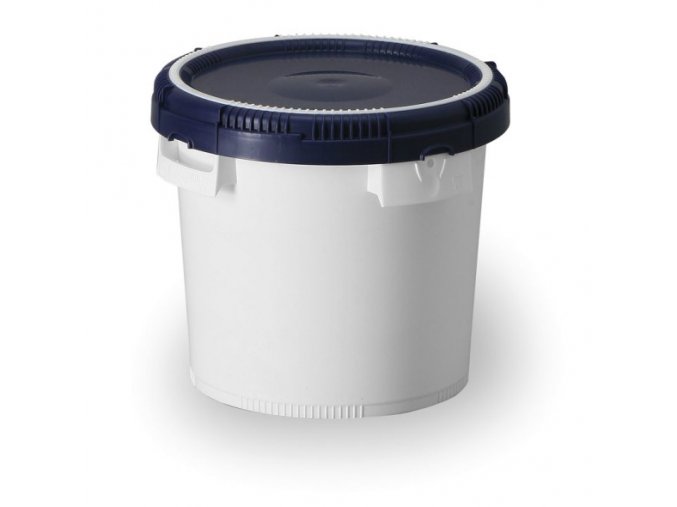 Plastové kbelíky s víkem Click-pack 15 L
