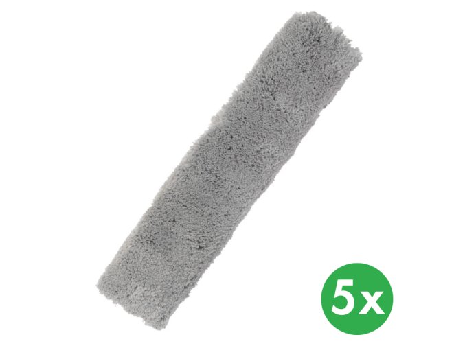 Návleky rozmýváku na okna z mikrovlákna, 45 cm (5 ks)