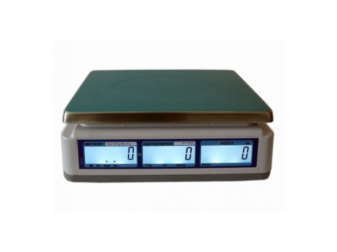 Cejchuschopná počítací váha QHC se 2 displeji 6 kg/2 g