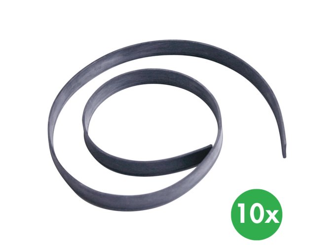 Náhradní guma pro stěrky na okna SOFT, 25 cm, 10 ks