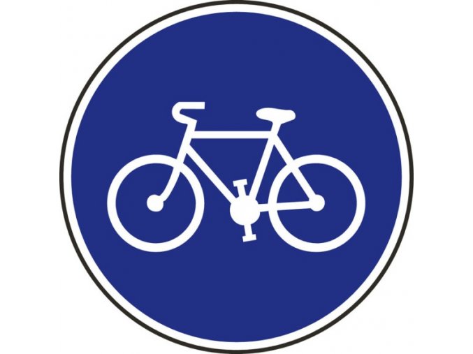 Dopravní značka – Stezka pro cyklisty
