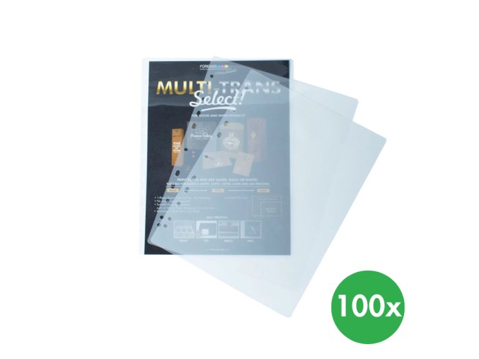 Laminovací fólie s euroděrováním, A4, 100 mic, 100 ks