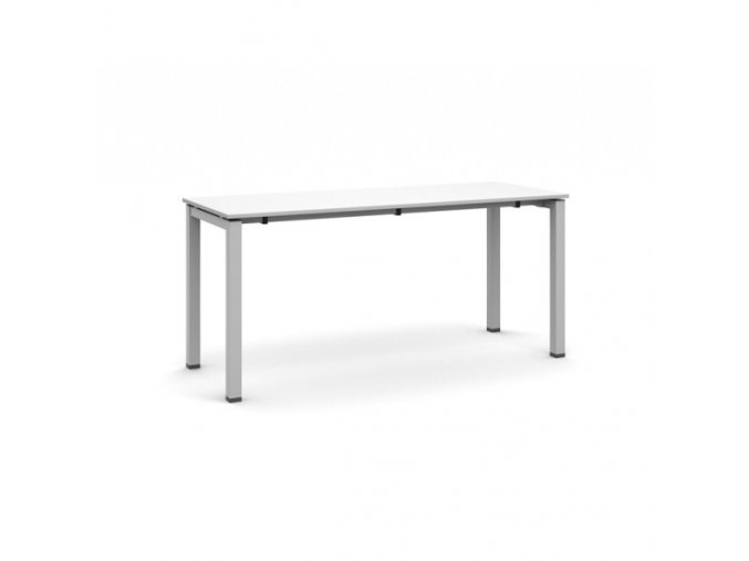 Jednací stůl AIR, deska 1600 x 600 mm, bílá