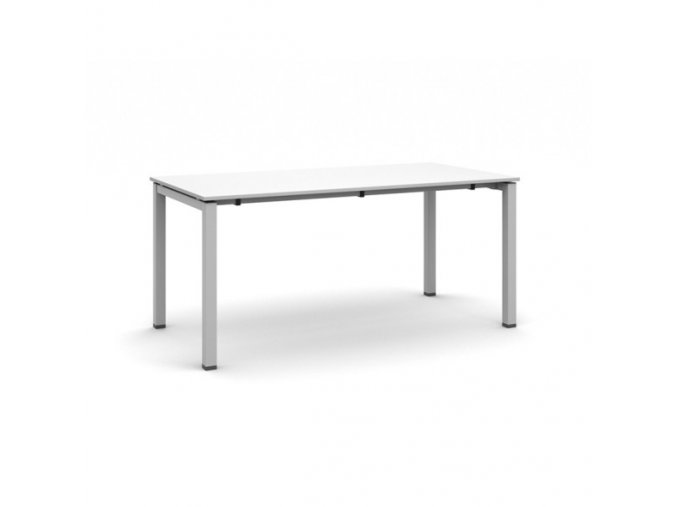 Jednací stůl AIR, deska 1600 x 800 mm, bílá