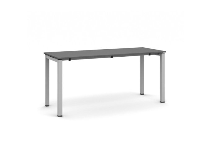 Jednací stůl AIR, deska 1600 x 600 mm, grafit