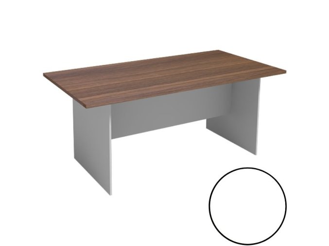 Jednací stůl PRIMO FLEXI, 1800 x 900 mm, hranatý, bílá