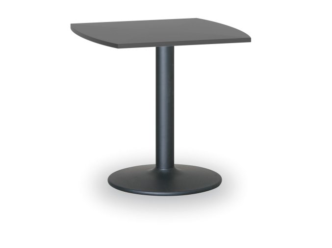 konferencni stolek zeus ii 66x66 cm cerna podnoz grafit 88292