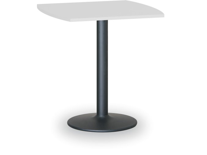konferencni stolek filip ii 66x66 cm cerna podnoz bila 88311