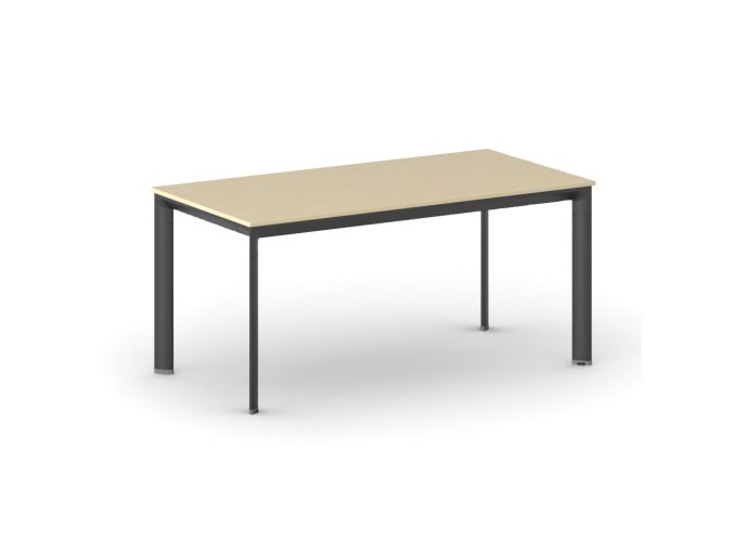 jednaci kancelarsky stul primo invitation 160x80 cm cerna podnoz briza 103789