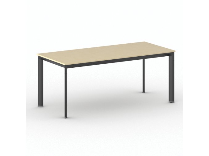 jednaci kancelarsky stul primo invitation 180x80 cm cerna podnoz briza 103798