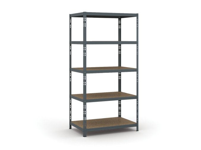 Policový regál 1790x900x600 mm, nosnost 175kg