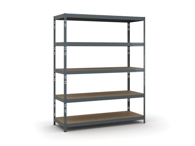 Policový regál 1966x1600x600 mm, nosnost 350kg