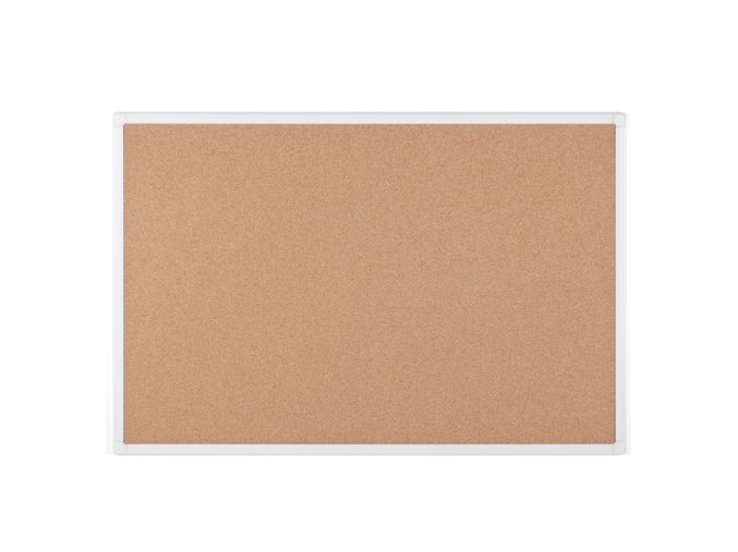 Korková nástěnka ANTI-MICROBIAL, 900 x 600 mm, bílý rám