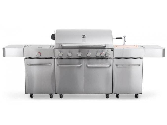 Plynový gril G21 Nevada BBQ PremLine, 8 hořáků – redukční ventil ZDARMA