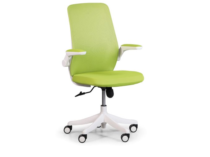 kancelarska zidle se sitovanym operakem butterfly zelena 46928