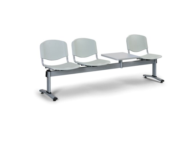 plastova lavice do cekaren verona 3 mista se stolkem seda 22824