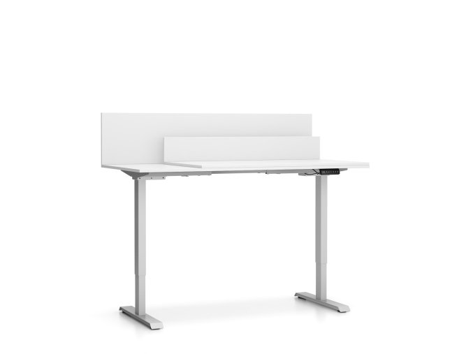 kancelarsky stul single layers posuvna vrchni deska s prepazkami nastavitelne nohy bila 100253