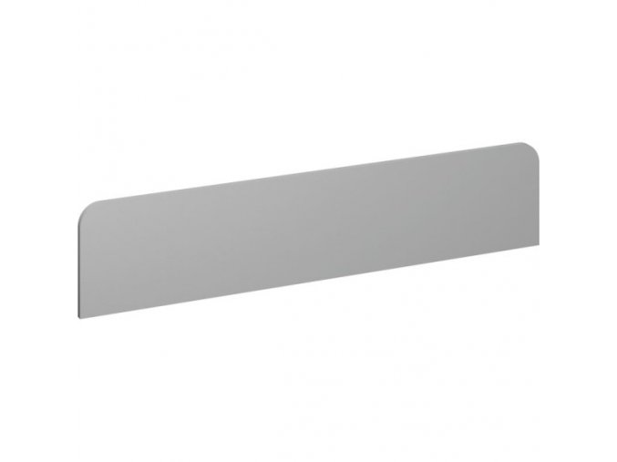 Paravan na stůl PRIMO, 1400 x 18 x 300 mm, šedá