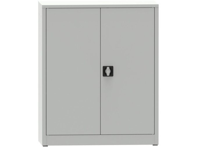 Dílenská policová skříň na nářadí KOVONA JUMBO, 2 police, svařovaná, 1150 x 950 x 600 mm, šedá
