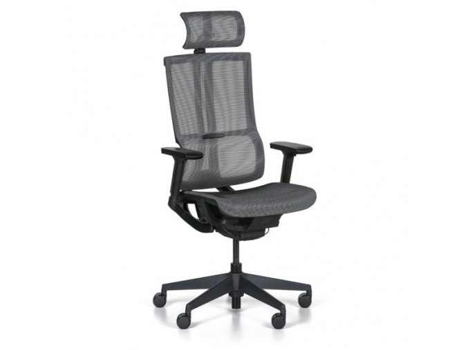 Kancelářská židle JOEL, tmavě šedá