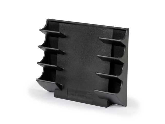 Magnetický plastový držák na 4 popisovače k tabuli, černý