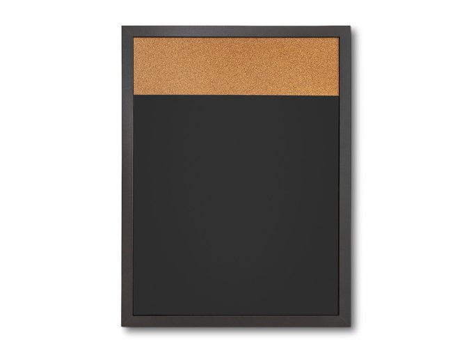 Combi Board – kombinovaná křídová tabule / korek, 450 x 600 mm