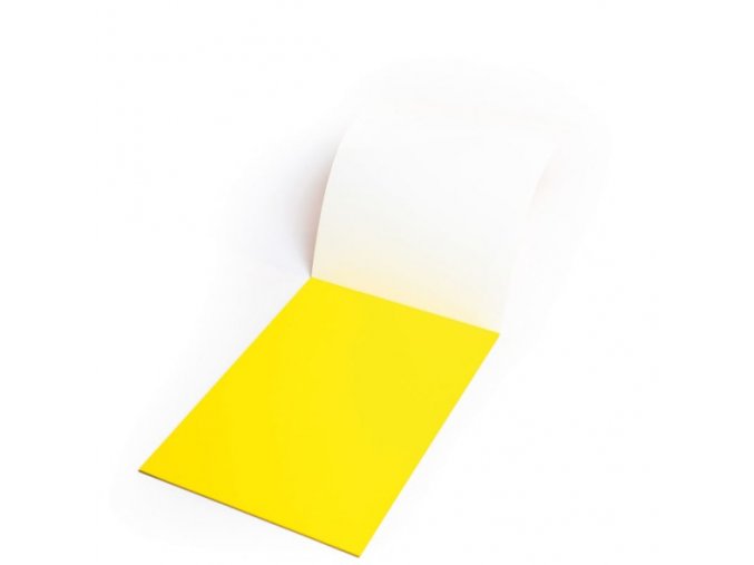 Popisovací fólie elektrostatické Symbioflipcharts 500x700 mm, žluté