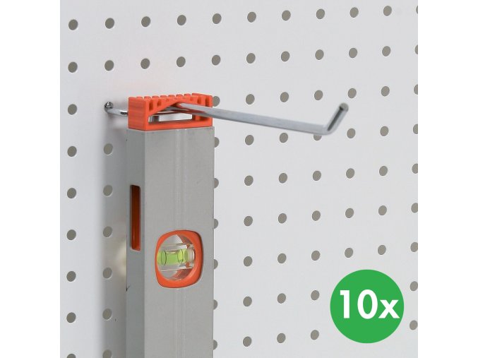 hacky jednoduche delka 100 mm chrom 10 ks 116842