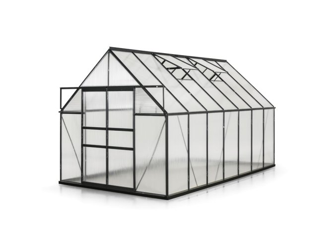 Skleník 240 x 240 x 420 cm, černý