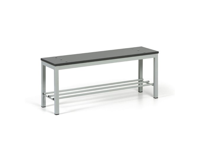 satni lavice s botnikem sedak lamino sede nohy delka 1000 mm grafit 37086