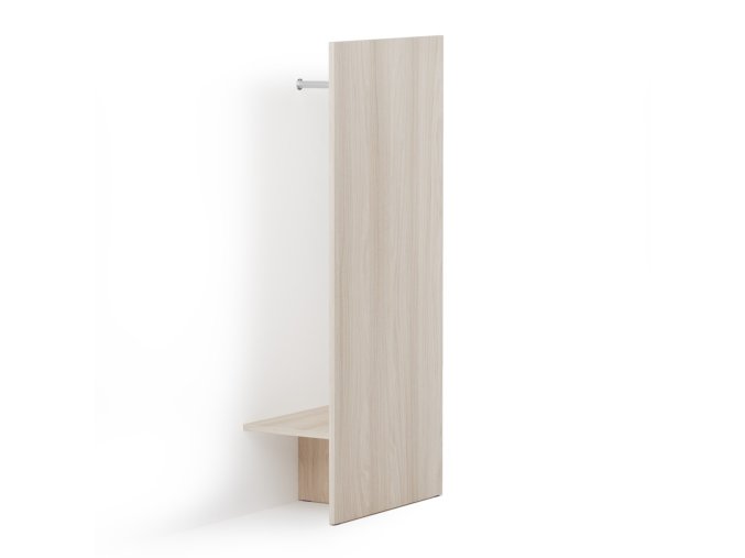 Šatní zástěna BLOCK, dub přírodní