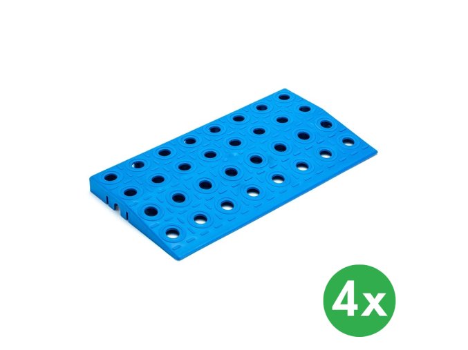 rovny najezd griptil 4 ks modra 115634