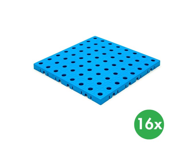 Základní deska GripTil, 16 ks, modrá