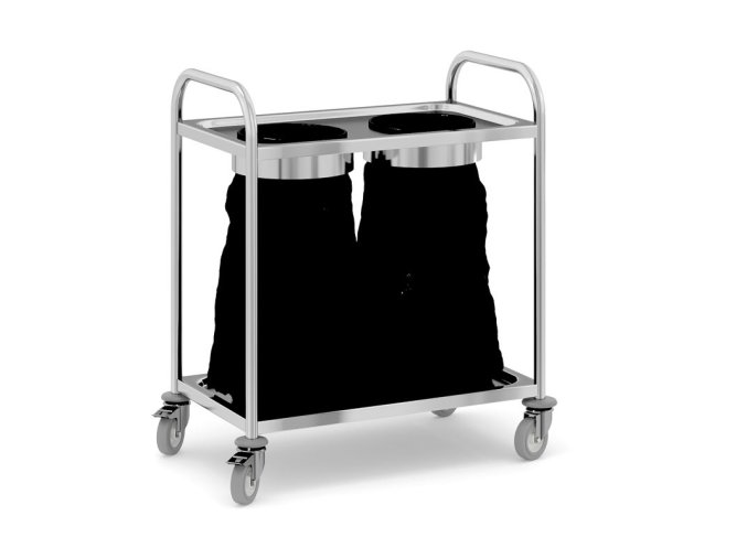 uklidovy vozik na odpadkove pytle 845 x 525 x 940 mm 48528