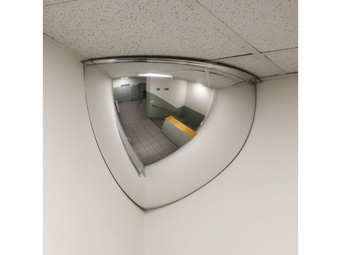 Dohledové hemisférické zrcadlo 1/8 sféry, průměr 800 mm