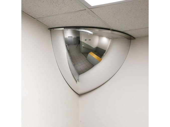 Dohledové hemisférické zrcadlo 1/8 sféry, průměr 1150 mm