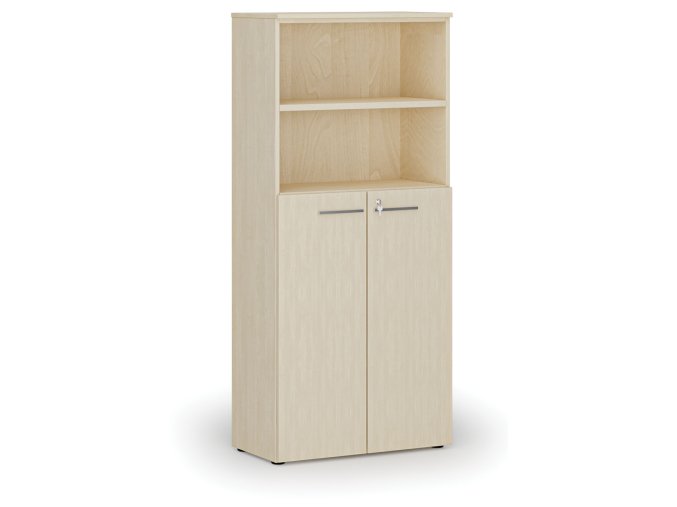 kombinovana kancelarska skrin primo wood dvere na 3 patra 800 x 420 x 1781 mm briza 71728