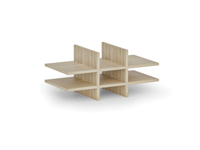 Nika PRIMO WOOD, 762 x 384 x 320 mm, dub přírodní