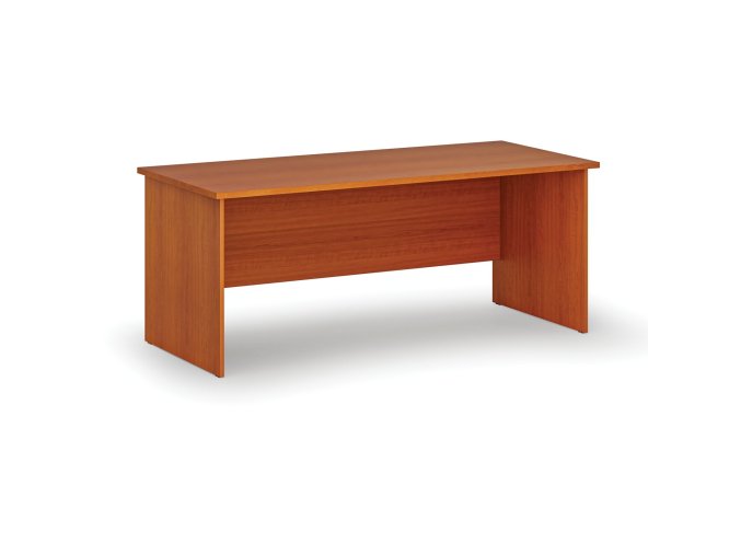 Kancelářský psací stůl PRIMO WOOD, 180x80 cm, třešeň
