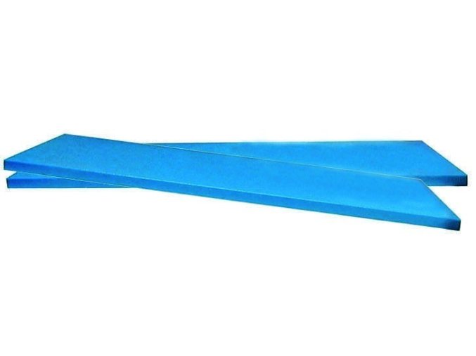 Přídavná police k dílenským skříním, 780 x 380 mm, modrá, 1 ks