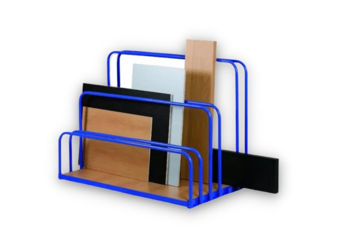 Stojan na deskový materiál s oblouky, 1200 x 800 mm